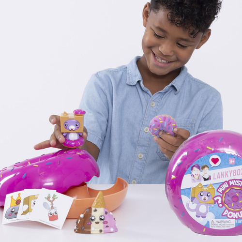 Mini Donut Misterioso Lankybox 6 Figuras Coleccionables