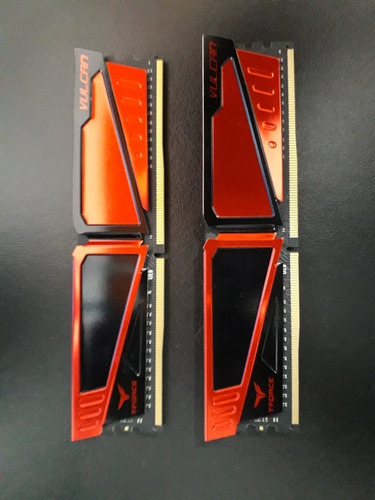 Memória Team Group T-force Vulcan 2x8gb (16gb) 2666mhz Ddr4