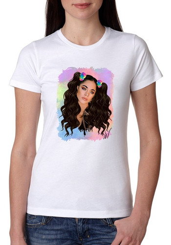 Playera De Tini Stoessel Arcoiris