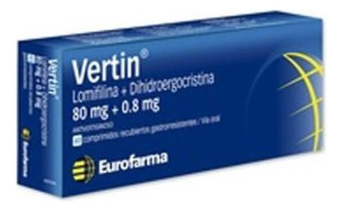 Vertin® X 60 Comprimidos - Eurofarma