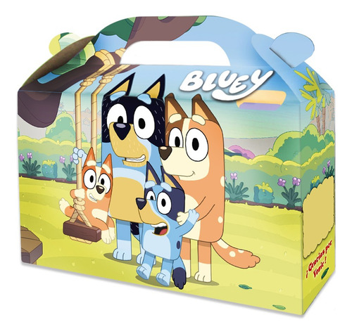 Bluey Bolsitas Valijitas Golosineras Souvenir X 40 Un.