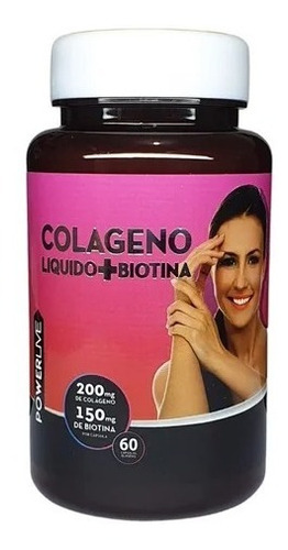 Colageno+biotina En Capsulas Blandas Mejora Piel,pelo,uñas