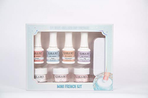 Esmalte Par Uñas Kit Mini Kiara Sky (blanco, Rosa Claro, Ro