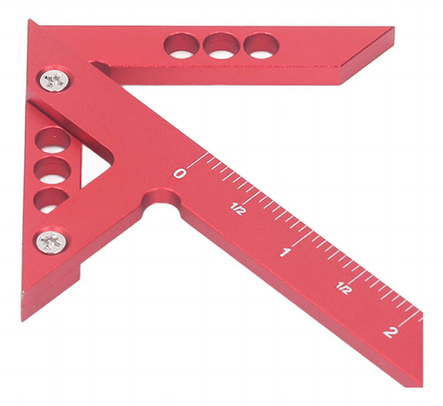Regla De Regla De Línea De Aleación De Aluminio De 100 Mm