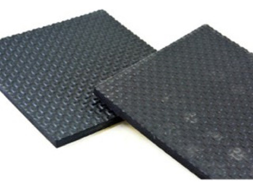 Kit 02 Protetores Quadrado Borracha Pé Móveis Cadeira Piso