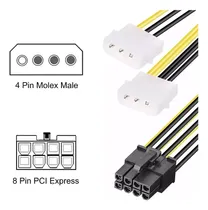 Comprar Cable Adaptador Dual Molex A 8 Pin Tarjeta De Video Pci-e