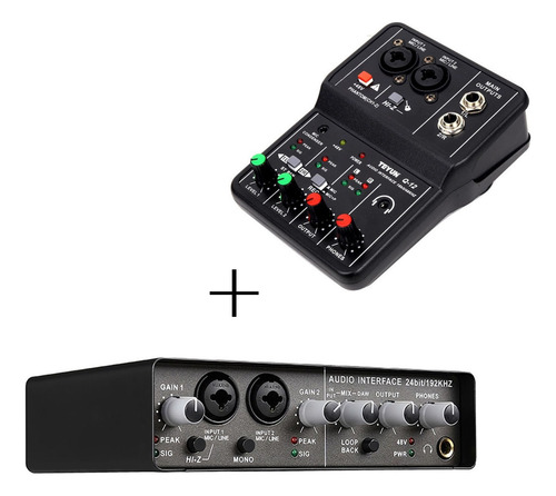 Tarjeta De Sonido Profesional, Mezclador De Audio, Monitoreo