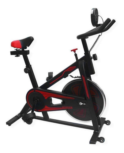 Bicicleta fija UrbanFit Pro Uso Rudo para spinning color negro