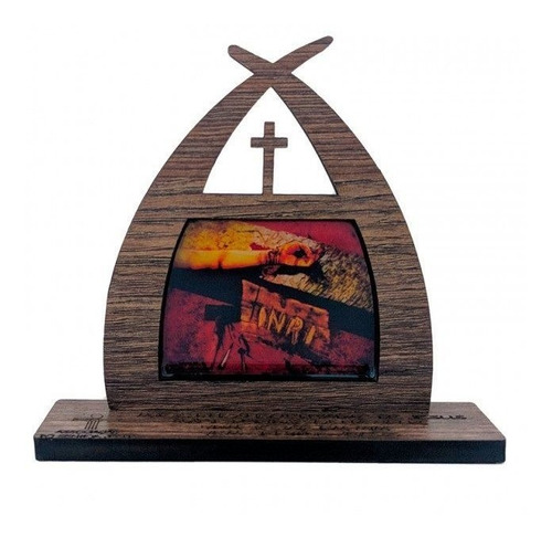 Capelinha Das Mãos Ensanguentadas De Jesus 11cm