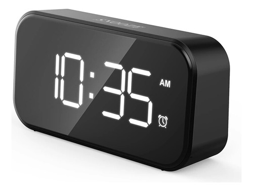 Despertador Digital Regulable Con Pantalla Led Grande E Inte