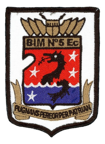 Parche Bordado Armada Argentina Batall N Infanter A 5 Bim5