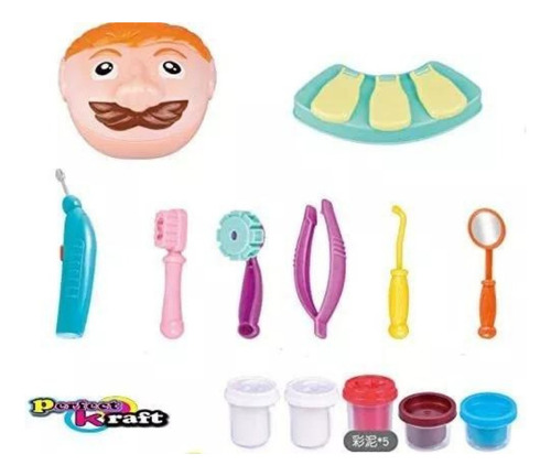 Juego Dentista De Plasticina Para Niños Juguete Didáctico