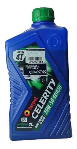 Aceite 4t Terpel Celerity 25w50