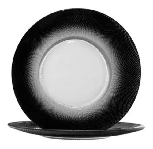 comprar Set X 6 Platos Playos Antillas Rigolleau Vidrio