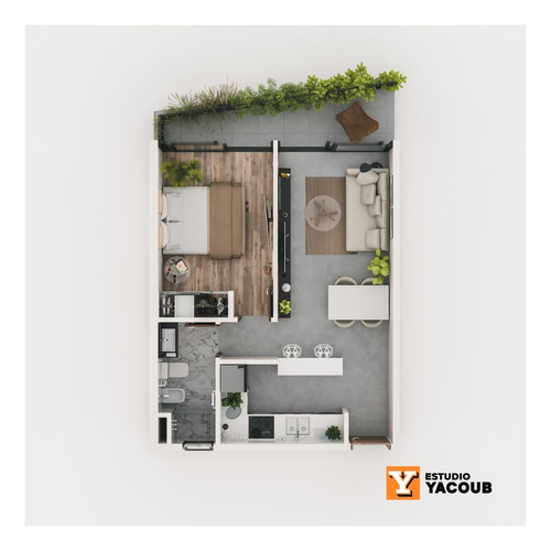 Imagen 12 de 30 de Departamento Venta -1 Dormitorios - 46mts 2 Totales - La Plata-pozo-emprendimiento.