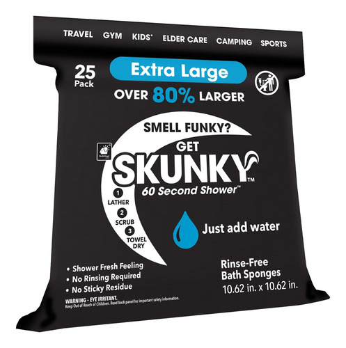 Deshechables Skunky Xl Limpieza Fácil Y Rápida Para Gimnasio