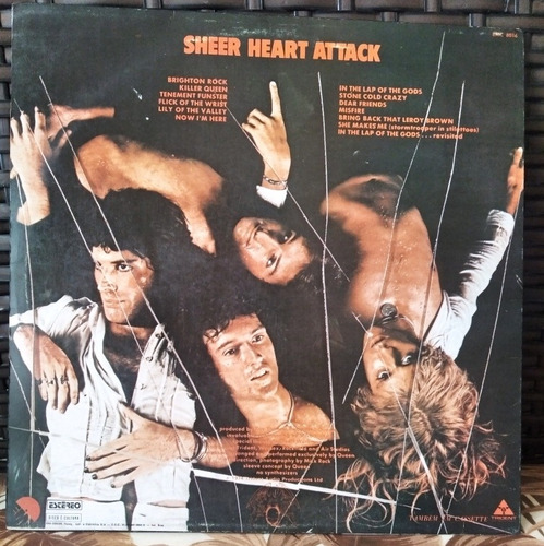 Lp Queen Sheer Heart Attack Edição Original 1974 Emi Queen (Usado)