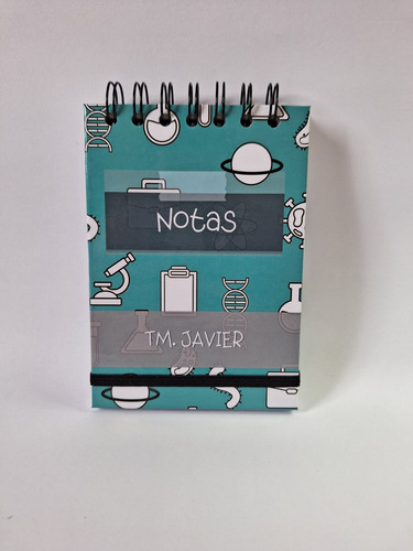 Libreta De Notas Tecnólogo Médico Tm Personalizado 