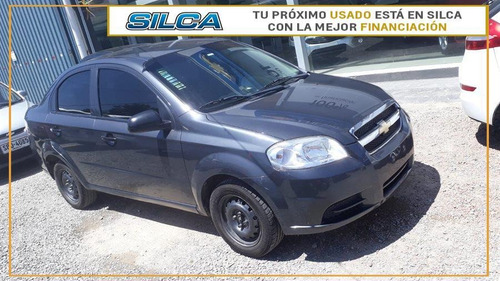 Chevrolet Aveo Ls 1.6 2010 Gris Oscuro 4 Puertas