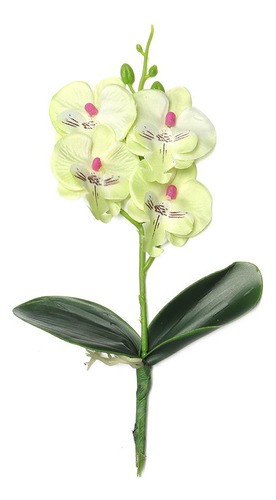 Ramo De Flores Artificiales De Orquídea Y Mariposa (phalaeno