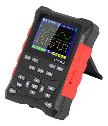 Kit De Osciloscópio Portátil De 2 Canais E 120 Mhz De Largur