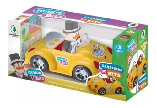Imagem 2 de 2 de Carrinho Carro Brinquedo Mundo Bita Criança Com Boneco