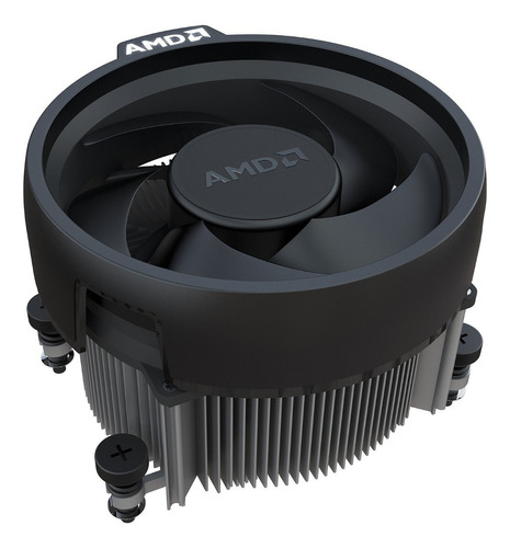 AMD Wraith Spire Dissipador de calor para processadores LED Ryzen - Preto