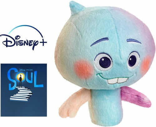 Imagen 3 de 4 de Disney Soul - Peluche 22 - Original Mattel - 21 Cm - Pixar