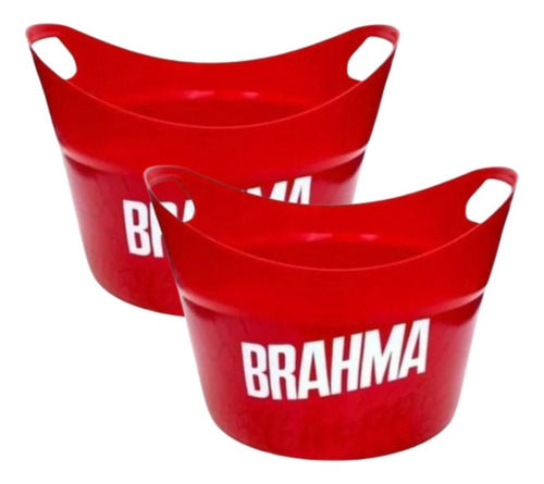 2 Fraperas Hielera Balde Hielo Plastica Bares Resto Brahma