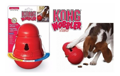 Kong Wobbler Grande Original Juguete Rubber Toy Para Perro