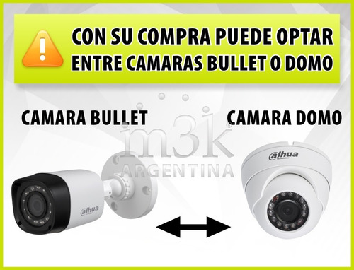 Imagen 7 de 10 de Kit Seguridad Dahua Dvr 1080p 4 + 3 Camaras 2mp