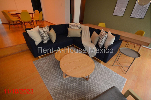 Renta De Garden House En Polanco, A Unos Metros De Masaryk Y Arquímedes Rg 25-3657