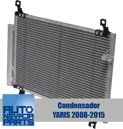 Condensador Para Toyota Yaris 2008 - 2015