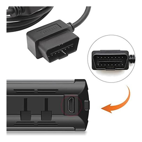 Anxingo Obdii A Hdmi Monitor Cable Plug Para Edge Cs2 Cts2 C