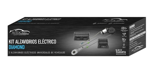 Kit Alzavidrios Eléctricos Universal 2 Puertas Alta Calidad