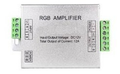 Imagen 1 de 6 de Controlador Amplificador Rgb Hxamf 144w - Tecsys