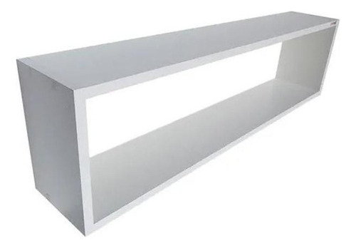 Nicho Para Coleções Em Mdf Branco Brinquedos E Dvd