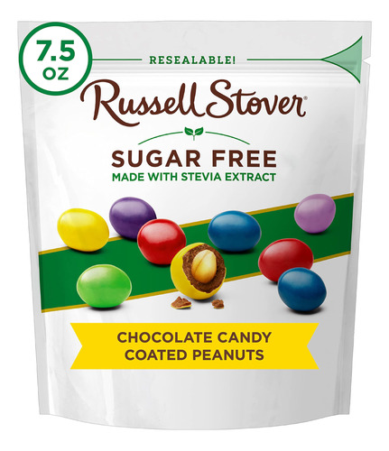 Russell Stover Gemas De Mani Recubiertas De Caramelo De Choc