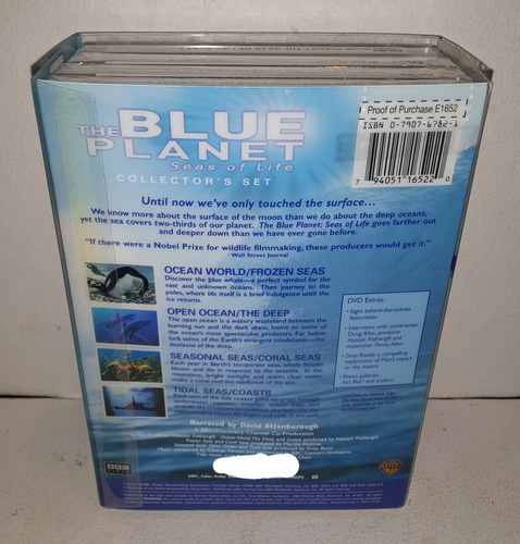 The Blue Planet Seas Of Life Documental Bbc De Coleccion Dvd (Usado)