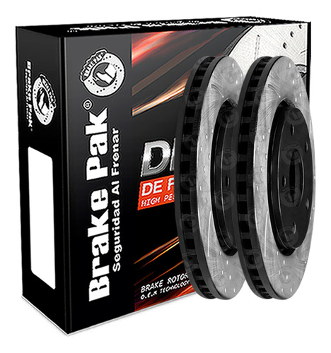 Discos De Freno Marca Brake Pak Para Dodge Journey