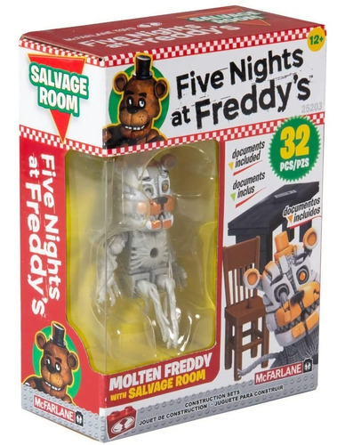 Mcfarlane Five Nights At Freddy Salvage Room Micro 