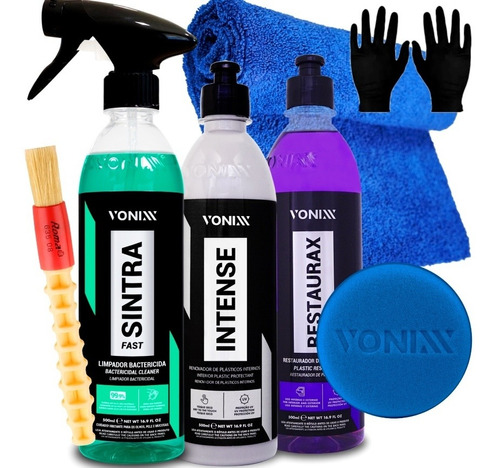 Vonixx Limpeza Automotiva Sintra Fast + Intense + Restaurax