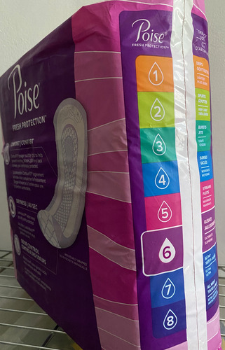 Pañal Poise Max Lng W/ult Soft Size 39pc