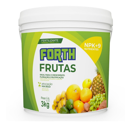 Fertilizante - Adubo Forth Para Frutas - 3kg ( Completo )