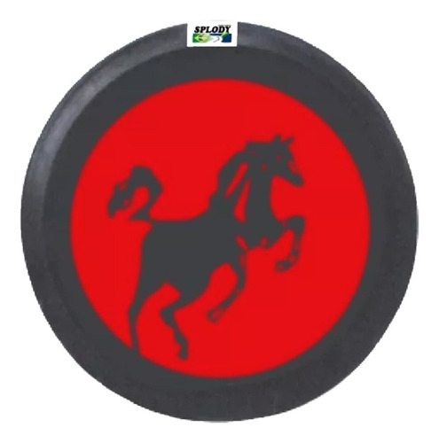 Capa De Estepe Cavalo Cadeado+aço Aro13-15 Ecosport Fox E+