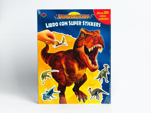 Dinosaurios Libro Con Super Stikers