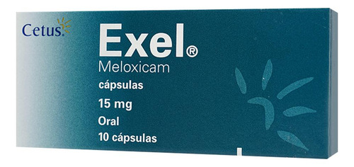 Exel Cápsula 15 Mg, 10 Cápsulas