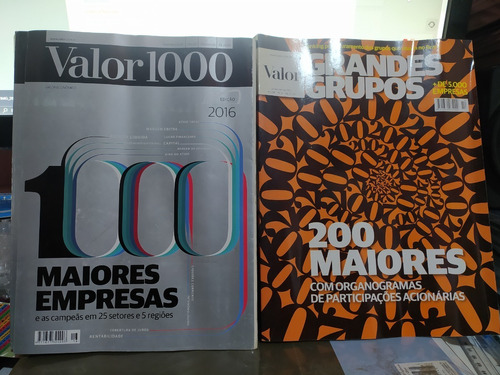 Revista  Valor 1000 E Grandes Grupos 04 Volumes