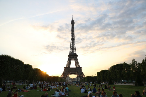 Foto Ampliada De 20x32 En Papel Metalizado Torre Eiffel 4