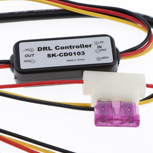L Luz De Circulación Diurna Para Coche 12-18v 5a Auto Drl
